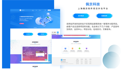 软件项目外包网界面